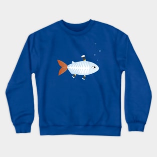 X-ray Tetra Fish Crewneck Sweatshirt